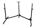 PS Powder Coat Double Stand