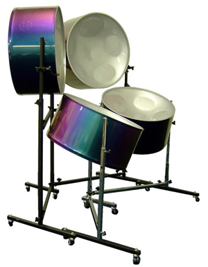 PS Powder Coat Four Cello Stand