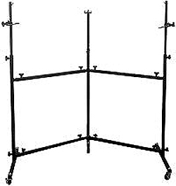 PS Powder Coat High Double Stand