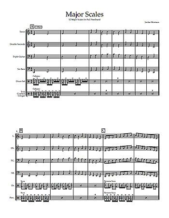 "Major & Minor Scales for Steelband" by Jordan Morrison