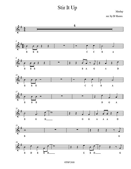 "Stir It Up" by Brad Shores