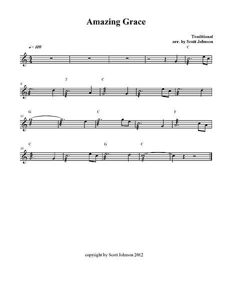 "Amazing Grace" by Scott Johnson