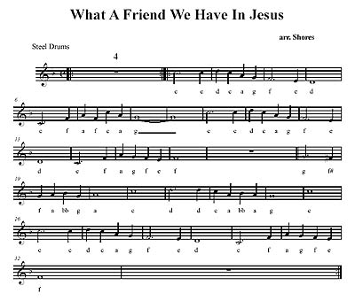 "What A Friend We Have In Jesus" by Brad Shores
