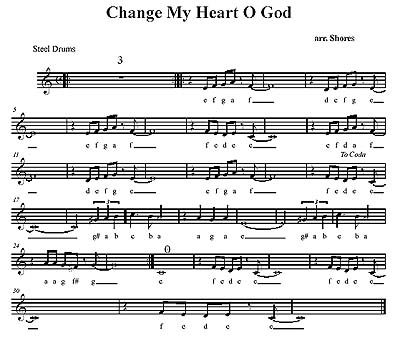 "Change My Heart O God" by Brad Shores