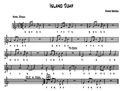"Island Jump" by Jaimie Shores
