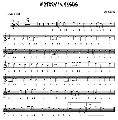"Victory In Jesus" by Brad Shores