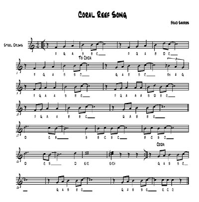 "Coral Reef Song" by Brad Shores