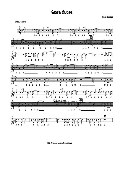 "Sue's Blues" by Brad Shores