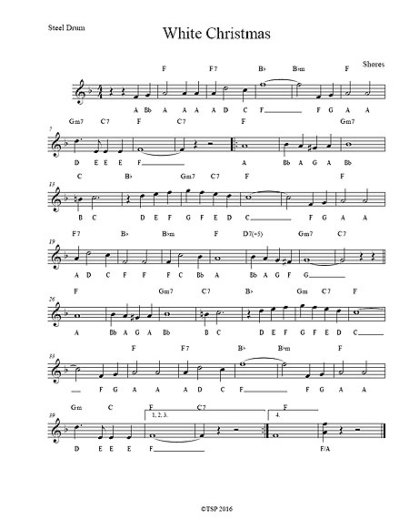 "White Christmas" by Brad Shores
