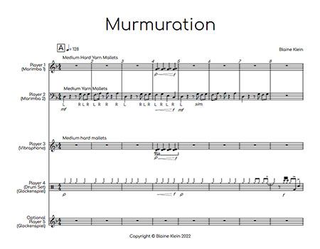 "Murmuration" by Blaine Klein