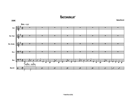 "Bacchanallin'" by Aaron Ziegler