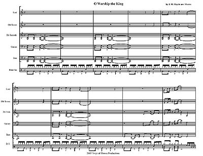 "O Worship the King" by J.M. Haydn