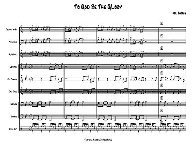 "To God Be the Glory" by Brad Shores