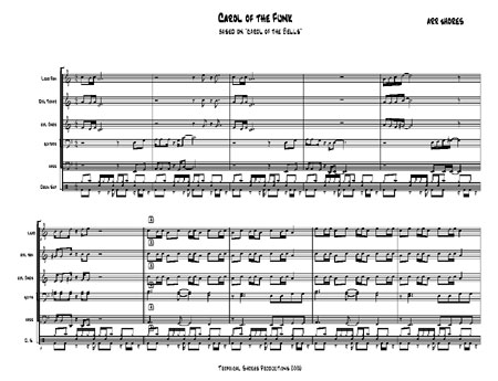 "Carol of the Funk" by Brad Shores