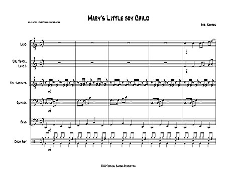 "Mary's Little Boy Child" by Jester Hairston