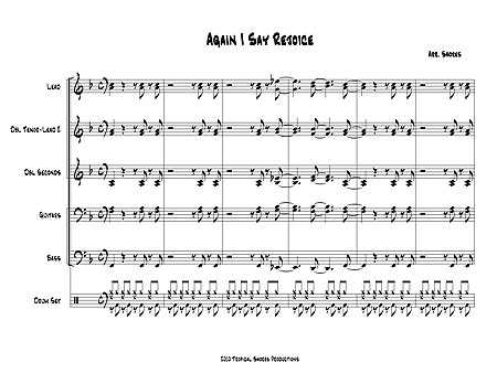 "Again I Say Rejoice" by Israel and New Breed