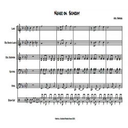 "Never on Sunday" by Petula Clark