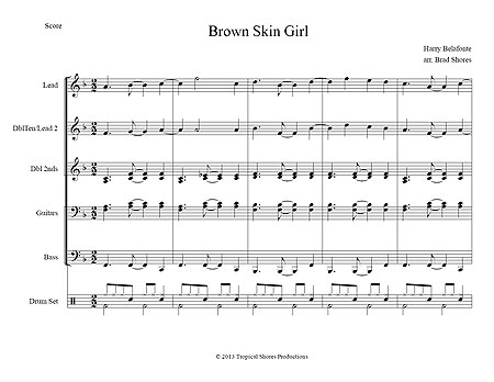 "Brown Skin Girl" by Harry Belafonte