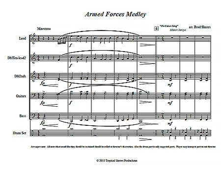 "The Armed Forces Medley" by Brad Shores