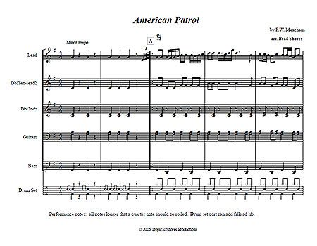 "American Patrol" by by F.W. Meacham
