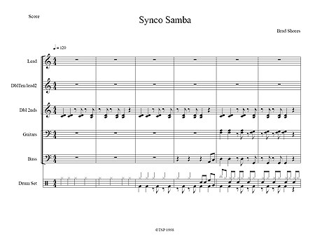 "Synco Samba" by Brad Shores