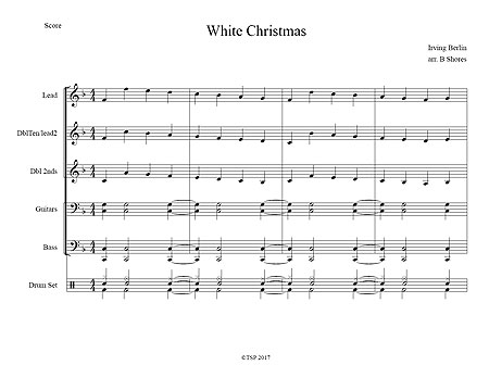 "White Christmas" by Irving Berlin