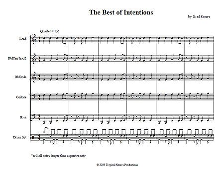 "The Best of Intentions" by Brad Shores