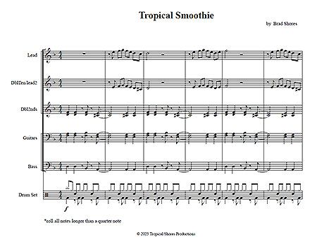 "Tropical Smoothie" by Brad Shores