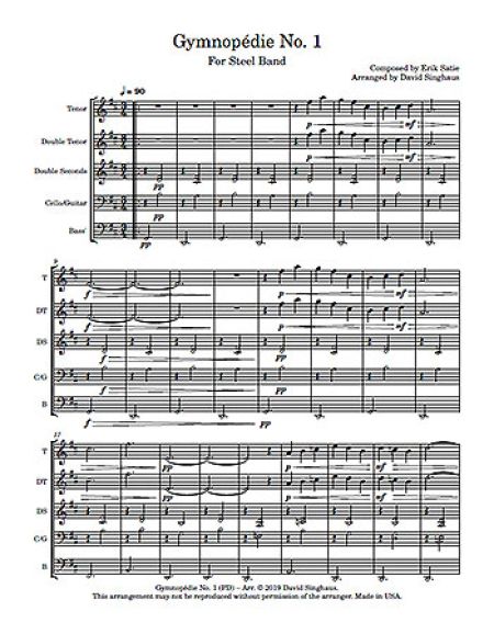 "Gymnopédie No. 1" by Erik Satie