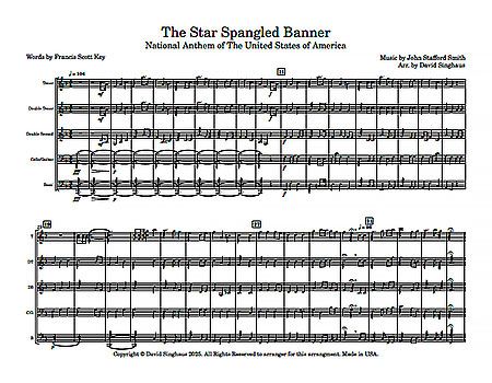"The Star Spangled Banner " by John Stafford Smith
