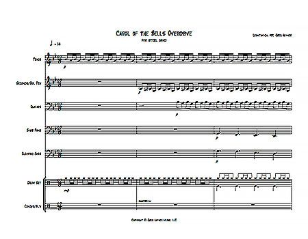 "Carol of the Bells Overdrive" by Mykola Leontovych