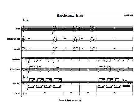 "New American Samba" by Greg Haynes