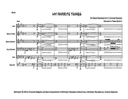 "My Favorite Things" by by Oscar Hammerstein II, Richard Rodgers