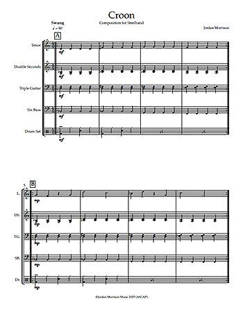 "Croon" by Jordan Morrison