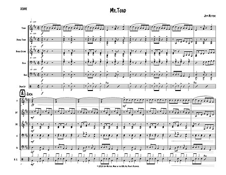 "Mr. Toad" by Jeff Neitzke