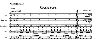 "Walking Alone" by Josh Quillen