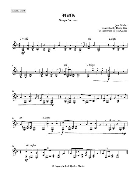 "Finlandia" by J. Sibelius