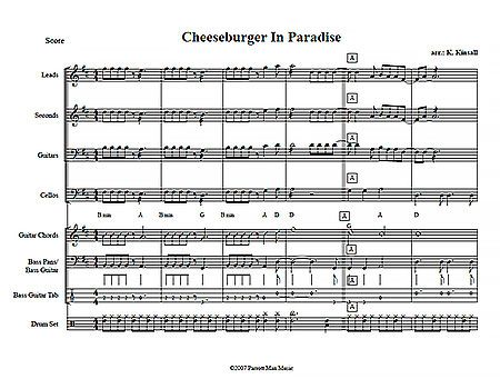 "Cheeseburger In Paradise" by Jimmy Buffet