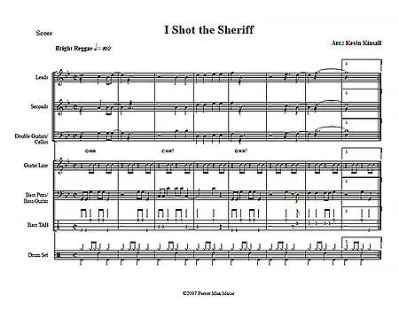 "I Shot the Sheriff " by Bob Marley