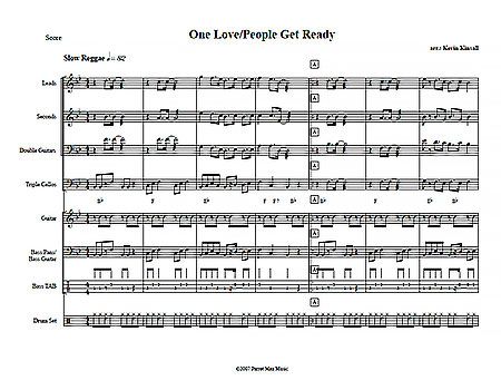 "One Love/People Get Ready" by Bob Marley