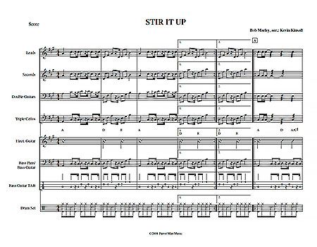 "Stir It Up " by Bob Marley