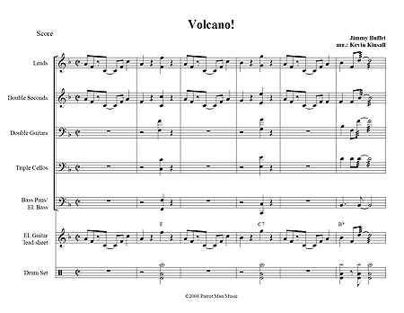 "Volcano " by Jimmy Buffett