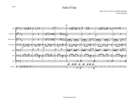 "Full of Vibe" by Aaron "Voice" St. Louis & Margie Blackman