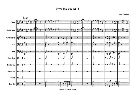 "Steel Pan Jam No.1" by Louis Turudich III