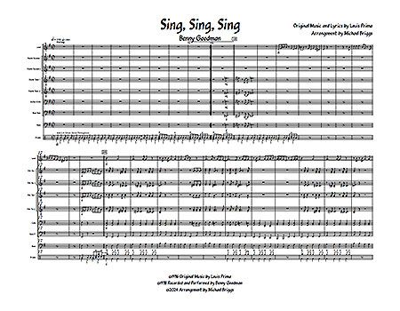 "Sing, Sing, Sing" by Louis Prima