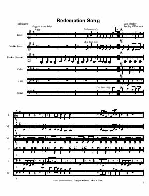 "Redemption Song" by Bob Marley