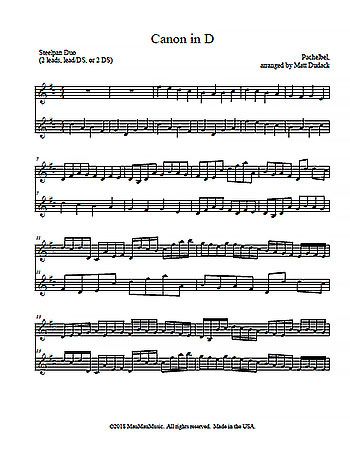 "Canon in D" by Pachelbel