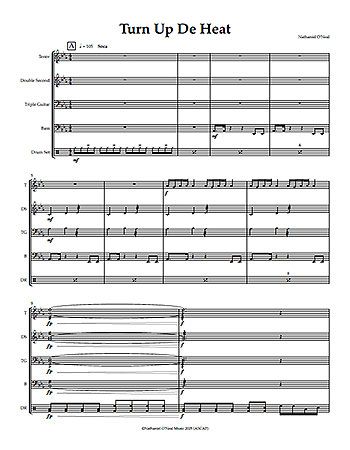 "Turn Up De Heat" by Nathaniel O'Neal