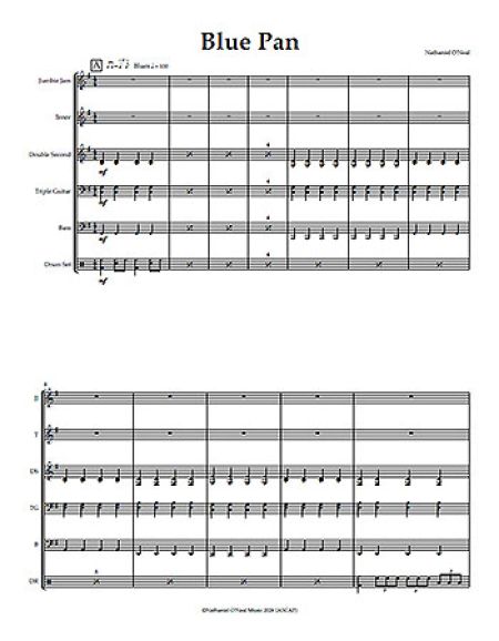 "Blue Pan" by Nathaniel O'Neal