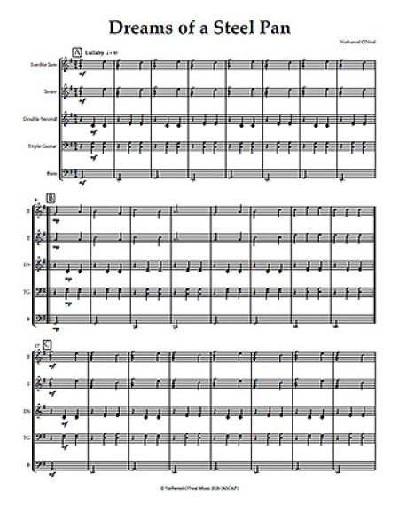 "Dreams of a Steel Pan" by Nathaniel O'Neal